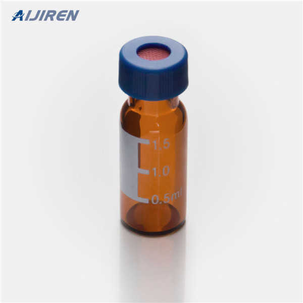 very low expansion coefficient HPLC sample vials crimp cap